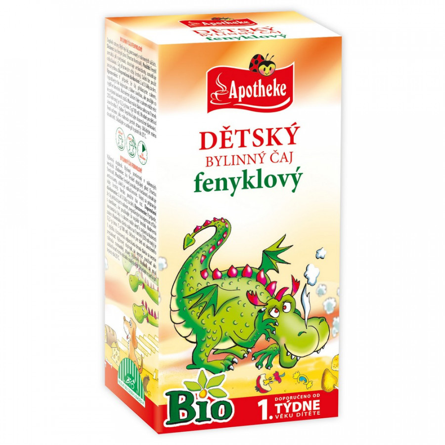BIO dětský bylinný čaj fenyklový 30 g Apotheke

